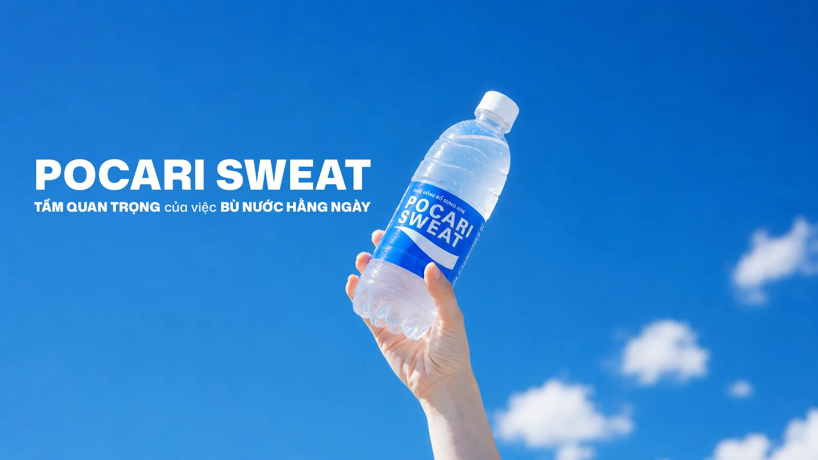 Pocari Sweat tốt hơn với ion